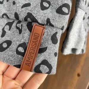 Ampersand Ave & Asymmetrical Double Hood Hoodie